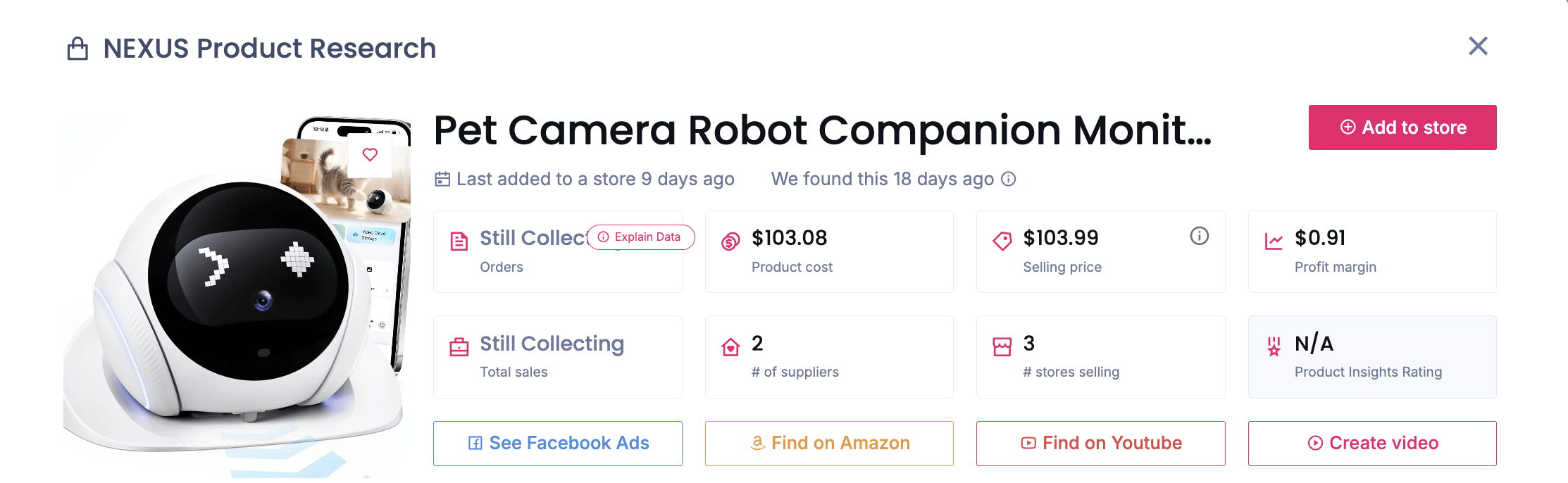 Pet Monitoring Camera